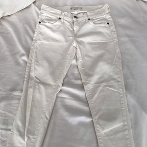 Free people white skinny jeans
